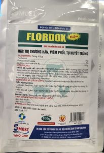 Flo Doxy 100gam thương hàn viêm phổi tụ huyết trùng sốt bỏ ăn. Thú y Trường Thịnh Flo Doxy 100Gam Cho Gia Cầm Và Heo Điều Trị Bệnh Tụ Huyết Trùng Ở Gia Súc - Lazada