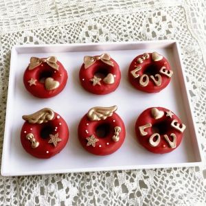 French Style Silicone Baking Mold Donut Mousse Cake 6 Hole 8 Hole 18 Hole Dessert Table Wedding Party DIY Kitchen Tools