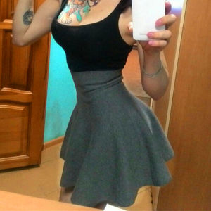 Womens Knitted Fashion Pleated Skirt Womens Knitted Fashion Pleated Skirt