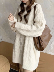 Stylish Loose Retro Lazy Long-sleeve Sweater