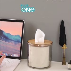Plus One Kotak Tissue D43 Tissue Box Wadah Tisu Tempat Tisu Minimalis - 1105