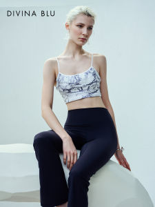 DIVINA BLU | Lace Print Naked Feel Yoga Bra