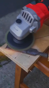 REAIM Brushless Cordless Angle Grinder Portable Original Wireless Rechargeable cut off machine woodwork