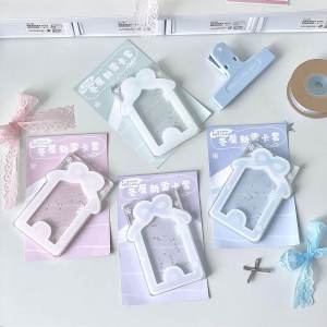 New Snow Acrylic Card Holder Original Dimension Instant Photo Frame Valley Corn Beautification Display Stand Business Supplies