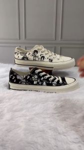 6089 IMPORT Sepatu Pria Kanvas Casual / Sneakers Sekolah Premium Murah Ukuran 39-44