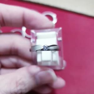 CINCIN COUPLE MODEL BARU/ CINCIN TUNANGAN PERAK ASLI EMAS ASLI24K ADA SURAT DAN BISA JUAL KEMBALI