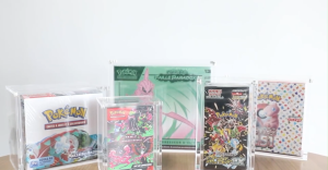 New Premium Grade Acrylic Case for Pokemon TCG Booster Box