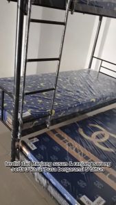 Ranjang Susun Ranjang Sorong + Kasur Busa