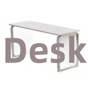 Expandable Long Double-layered Computer Desk