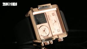 SKMEI รุ่น 1391 Dual Display นาฬิกาข้อมืออนาล็อกและดิจิตอล นาฬิกาแฟชั่น กันน้ำ สำหรับผู้ชาย