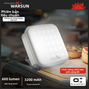 WARSUN | Đèn Dã Ngoại LED Chống Nước Sử Dụng Năng Lượng Mặt Trời