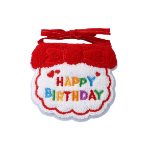 VOA | Pet Birthday Decorative Collar Hat with Saliva Towel for Dogs and Cats