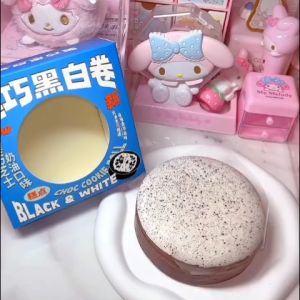 TAIYO Squishy Hachimi Cookies And Cream Choco Food Super Slow Squeeze Squishi Stress Relief Mainan