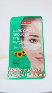 Purederm Mặt Nạ Chống Thâm Quầng Mắt Hoa Hướng Dương 10Gr