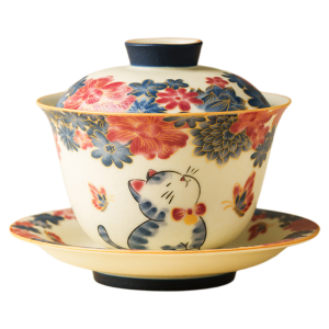 JISU | Cute Cat Owner Tea Cup Ceramic