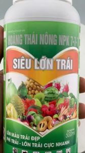 (500ml) Siêu lớn trái phì trái giúp trái lên màu đẹp đặc ruột và nặng ký