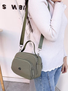 New 2025 Womens Nylon Single Shoulder Bag Casual Large Capacity Handbag Korean Style Handbag Daily Match Crossbody Bag