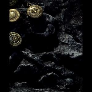 迷你指尖唐卡画盒可打开黄铜精致简约可换图案吊坠配饰嘎乌盒国潮