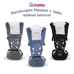 Gendongan Bayi Snobby Cintaka Baby Scots HIPSEAT 6 Posisi