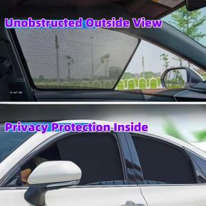 Thích hợp cho KIA CARNIVAL 2022 tấm chắn năng cửa sổ xe đặc biệt mặt trước và mặt cửa bên mặt trời vách ngăn kem chống nắng cách nhiệt Visor rèm Rèm Lưới phía trước KhốI Kính dù để che nắng