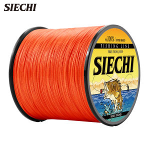SIECHI Braided Line 4X 300m 500m 1000m 9 Colors Max Drag 80 LB Line Multifilament PE Line for Saltwater Sea Fishing Accessories