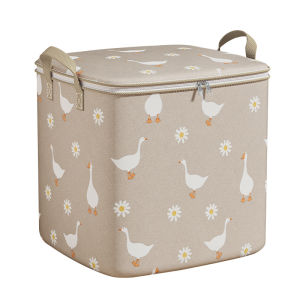 100/140/180L Clothes Quilt Storage Bag Household Large Capacity Quilt Storage Box Wardrobe Non-woven Clothing Moving Luggage