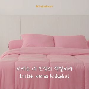 Set Sprei Fitted Polos Kintakun Deluxe Playnism King - Hi-Breath Aesthetic Multicolor Size 180x200