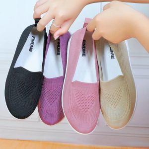SNEAKERS WANITA TANPA TALI IMPORT CANTIK ELASTIS NYAMAN DIPAKAI KEKINIAN F14