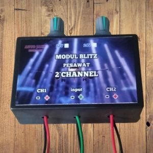 Modul Blitz Pesawat 2 Channel 12V 24V.