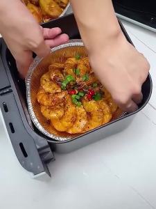 10pcs Aluminum Foil Tray Pan / Disposable Silver Foil Food Container / AirFryer Non-toxic Tin Pans / for Baking Roasting Cooking Heating
