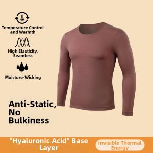 MsPai | Plus Size Hyaluronic Moisturizing Invisible Thermostatic Underwear Set