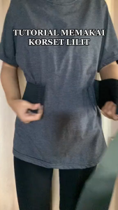 Korset Sabuk Lilit Tummy Wrap Stagen Pelangsing Perut Pengecil Pinggang Slimming Belt Waist Trainer Pembentuk Tubuh Wanita Pasca Melahirkan
