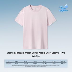 MUZHIBAIXIAOT | Stain-Resistant Water-Repellant Short Sleeve T-Shirt