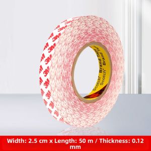 3M | High Strength Ultra Thin Transparent No Residue Double Sided Tape