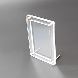 Takara Tomy | 1-Slot Acrylic Rating Trading Card Stand 35PT Thick Ultimate Display for Graded PokemonYu-Gi-Oh Crystal Clear Showcase Gift