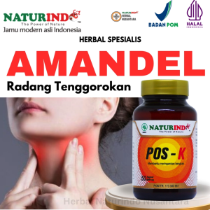 Obat Amandel Anak Dan Dewasa Radang Tenggorokan Atasi Sakit Saat Menelan Herbal Posk Naturindo