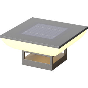 Solar Pillar Lights LED Wall Lamp Solar Energy Home Decor Lighting Outdoor Waterproof Fence Villa Gate Garden Door Courtyard