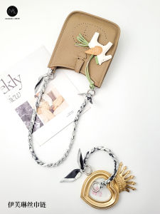 Mini Evelyn Handmade Silk Scarf Modified Single Shoulder Underarm Crossbody Bag Strap Replacement Accessories