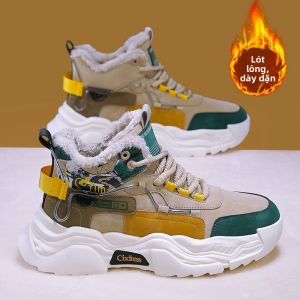 Giày Cao Bằng Cotton Cách Nhiệt Cho Thiếu Niên