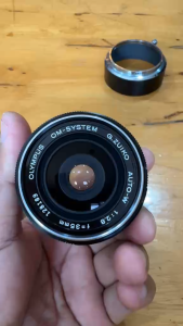 OLYMPUS OM-SYSTEM G.ZUIKO AUTO-W 35MM.F2.8 OM MOUNT