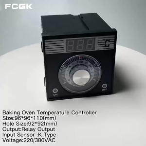Modul Digital Oven Deck TEL96-9001 tQidec Temperature Temperatur Suhu Controller Control 220V 380V AC Thermostat Termostat Fly O To 400C Baking Gas Type K
