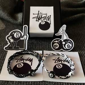 Gelang Couple Stussy 8 Ball Free Box Dan Stcker