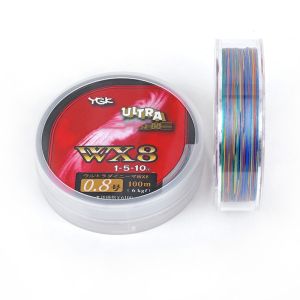 Original Yarn 8 Strands PE Fishing Line Counting Line 1 Meter 1 Color Mark 2 Meters 2 Marks Raft Fishing Strong Knot Resistance