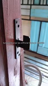 Klem Pengaman Pintu Palangan Penyangga Penahan Grendel Selot Bracket Memalangi Pintu Anti Maling