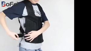 Weighted Vest Body Weights Vest 30KG Adjustable For Steel Or Sand With Free Bags Exercise Training