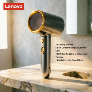 Lenovo | Lenovo C2 Professional High-Power Hair Dryer with Rapid Heat Hot/Cool Settings and Ionic Technology 2200w