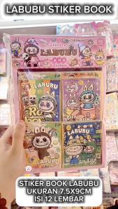 BUKU STIKER LUCU | STICKER BOOK | LABUBU | CAPYBARA | CAPIBALA | SANRIO | KUROMI | MELODY | POMPOMPURIN | CINAMORROL | SISI LABUBU | HEHE LABUBU | BABA LABUBU | ZIZI LABUBU | QUQU LABUBU | DADA LABUBU | STIKER LABUBU | STIKER HP LABUBU | GAMBAR TEMPEL