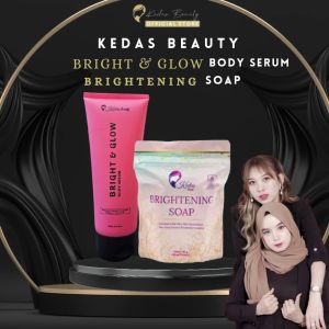 (READY) PAKET SABUN DAN BODY SERUM KEDAS BEAUTY ORIGINAL BPOM