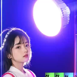 150W E27 Mount LED RGB Bulb Video Light 3000-6000K Photography Lamp With Remote Control