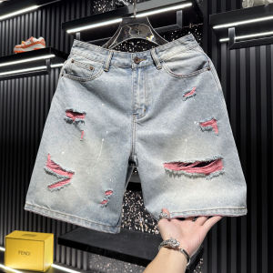 FGD | Retro High End Hole Denim Shorts